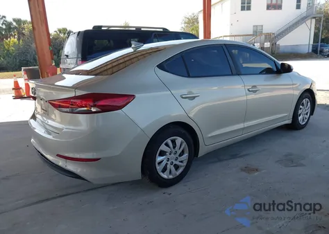 2017 Hyundai Elantra Se из США, поврежденный, VIN 5NPD74LF2HH112088